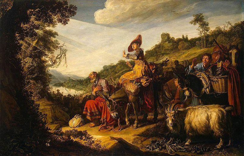 LASTMAN, Pieter Pietersz. Abraham s Journey to Canaan oil painting picture